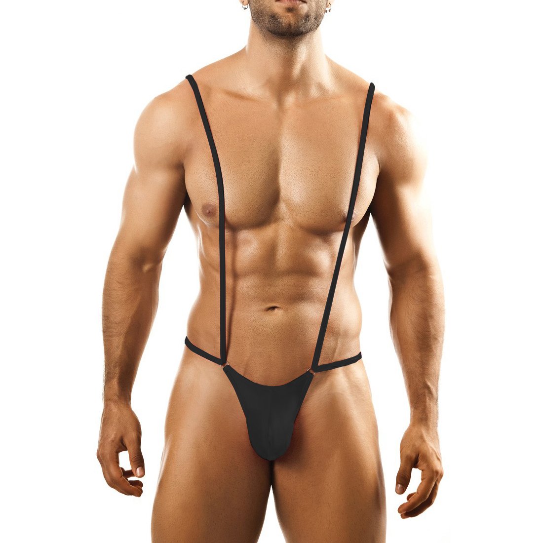 ML-07687-BK-1-1 G String Mens Lingerie for Men - Image 1